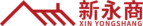 红色文字logo放大